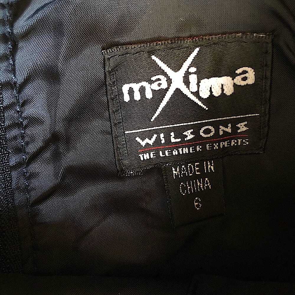 Maxima 100% Leather Mini Skirt - Picture 3 of 4